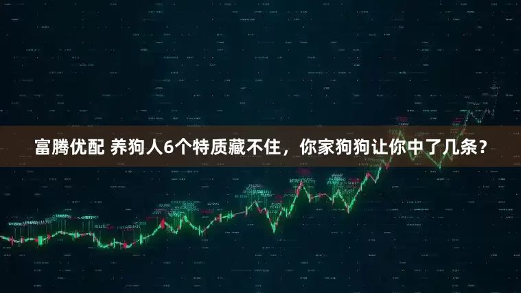 富腾优配 养狗人6个特质藏不住，你家狗狗让你中了几条？