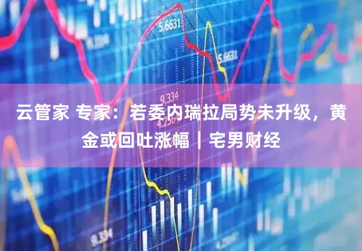 云管家 专家：若委内瑞拉局势未升级，黄金或回吐涨幅｜宅男财经